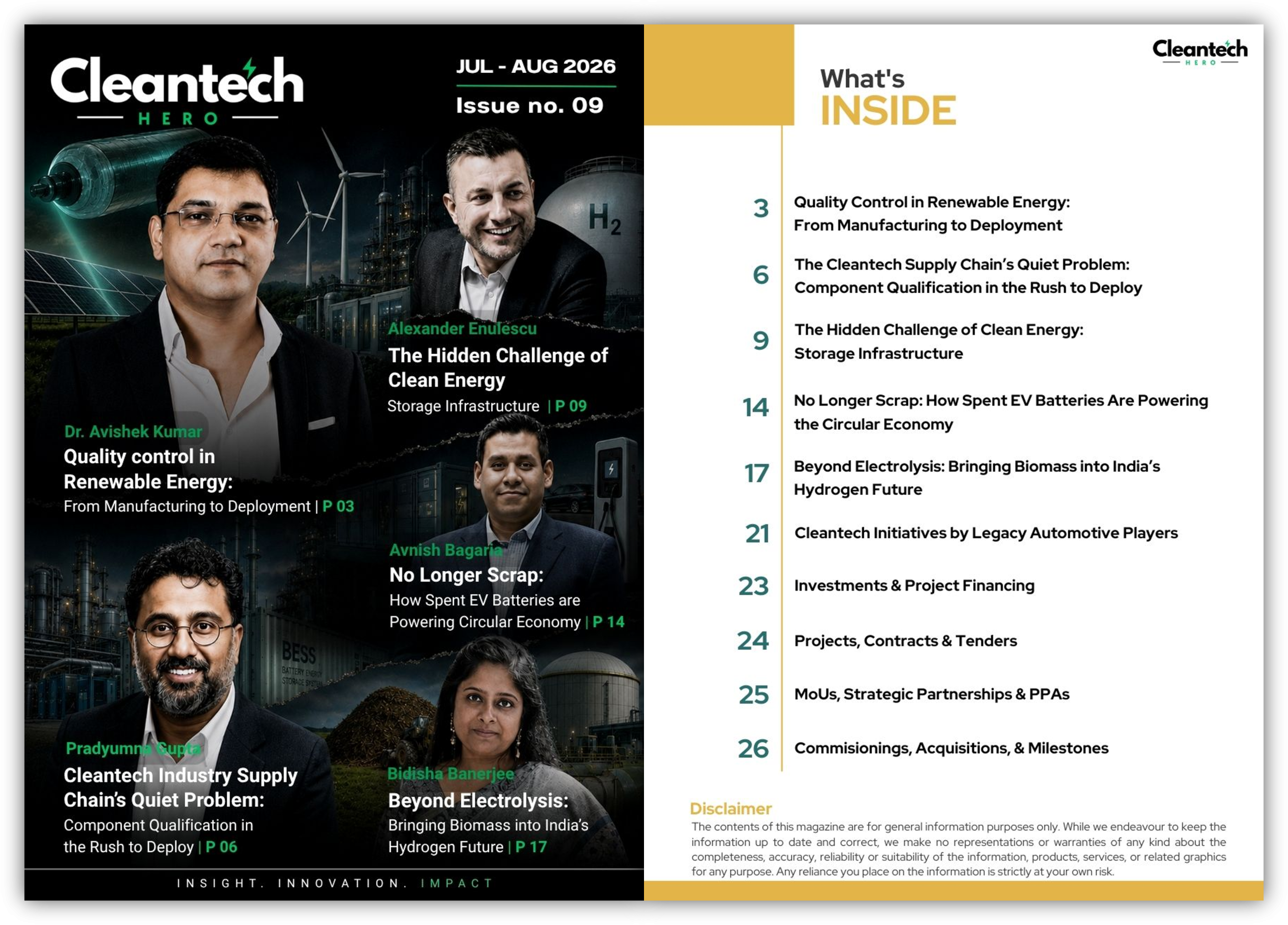 Cleantech Hero July August 2026 Magazine
