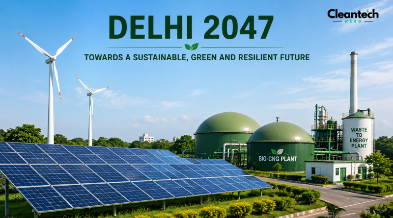 Delhi Master Plan 2047: Clean Mobility, Renewable Energy and Waste Management Provisions