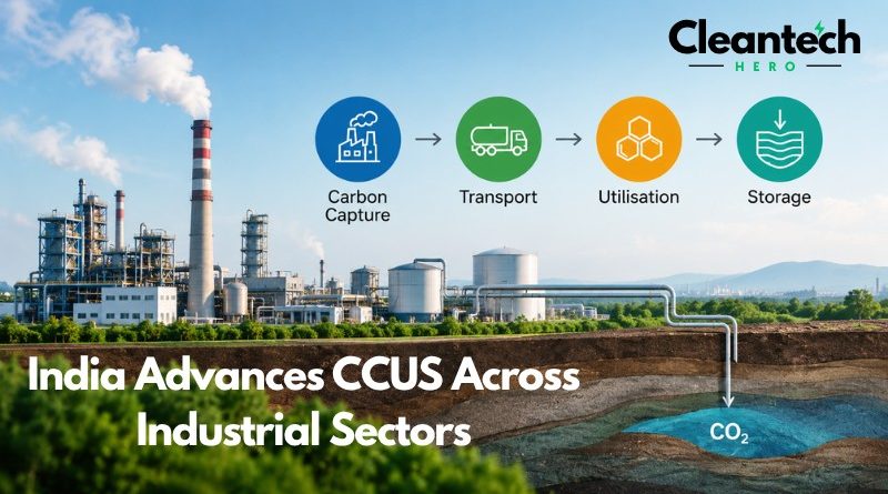 India Advances Carbon Capture, Utilisation and Storage Initiatives Across Industrial Sectors